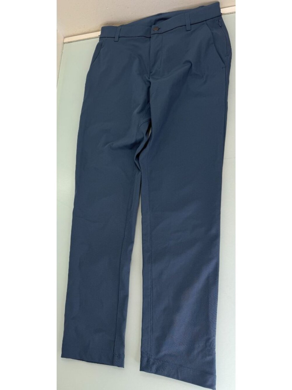 Lululemon Commission Pants Slim Fit Men's 29X31 Blue Trousers Chino Travel